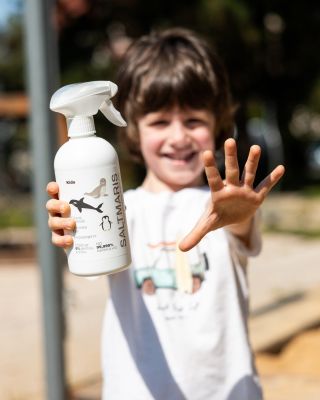 Protože na čistotu během školního dne se není třeba spoléhat na kompromisy. 🏫 Saltmaris je přírodní dezinfekce bez...